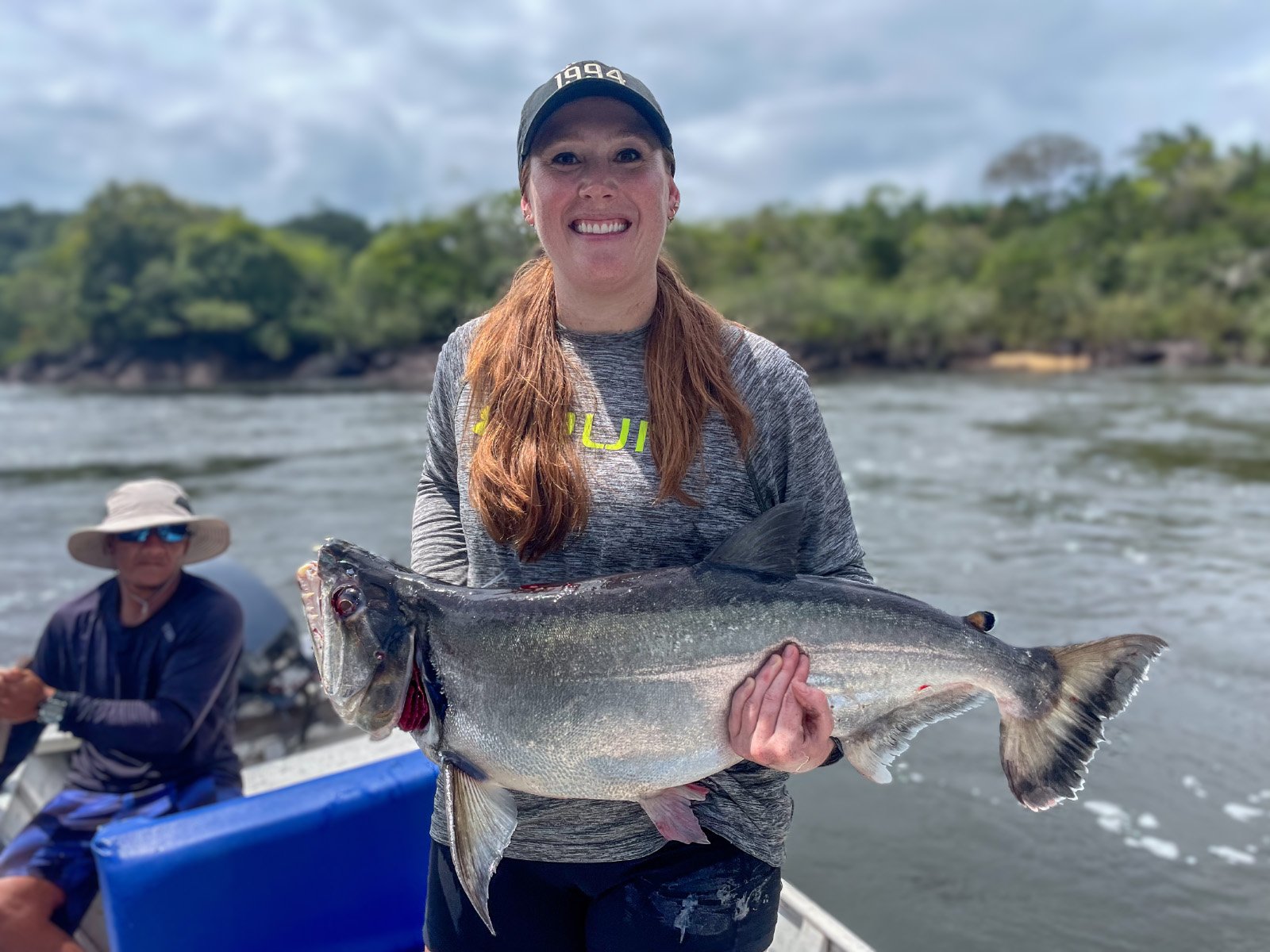 Alicen Whitaker-Hilbig fishing