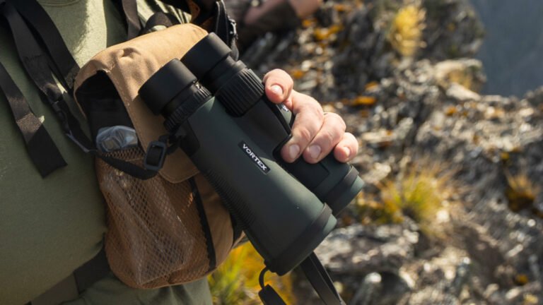 A pair of Vortex Diamondback HD Binoculars.